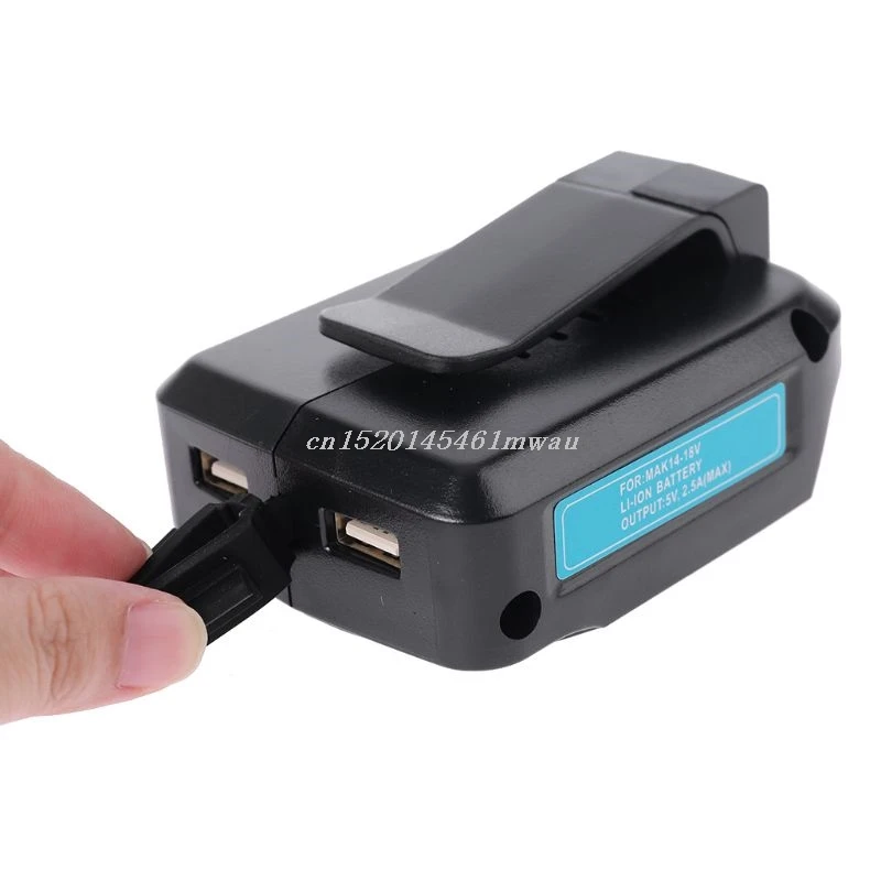 

USB Power Charging Adapter Converter For MAKITA ADP05 14-18V Li-ion Battery New New 2019