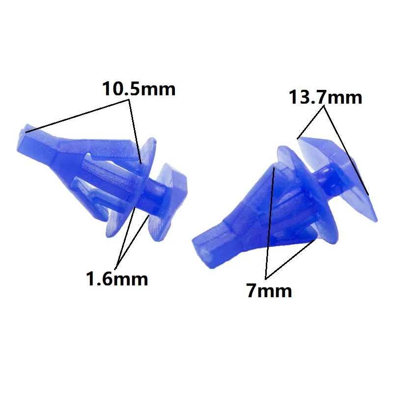 Автомобильная уплотнительная лента фиксатор 500 штук зажимы для гвоздей с