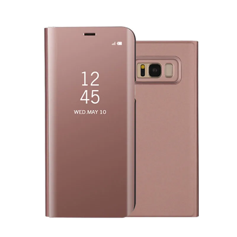 Xiaomi xiomi Redmi Note 4X4 3 5A 5 Pro Prime чехол умный прозрачный зеркальный вид флип Plus 6A 6 S2