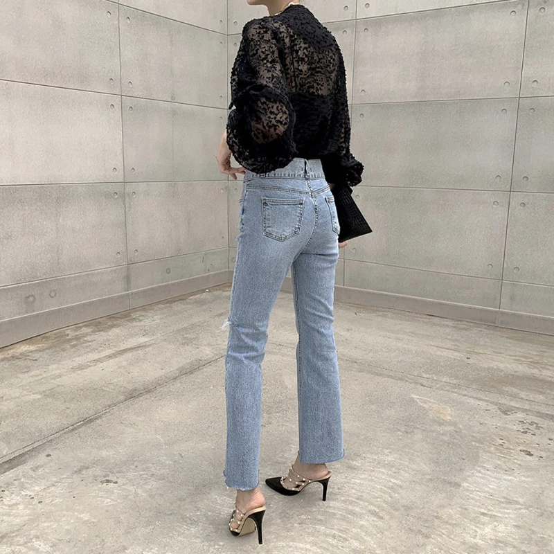 

RUGOD 2021 lapel shirt chiffon women