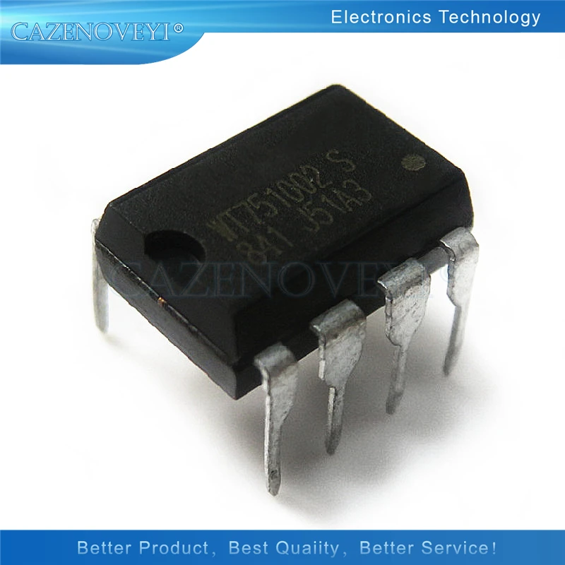 5 шт./лот WT751002S WT751002 WT7510 DIP 8 в наличии|Интегральные схемы| |