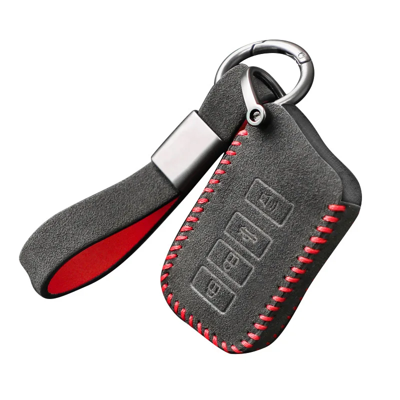 

Turn Fur Leather car key case cover bag fob for Lexus NX GS RX IS ES GX LX RC 200 250 350 LS 450H 300H CT200 RX270LX NXIS