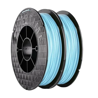 Blue Tiertime Премиум PLA нити, низкий запах, 1 кг(2x500 г рулонов), варианты нескольких цветов - Цвет: Blue