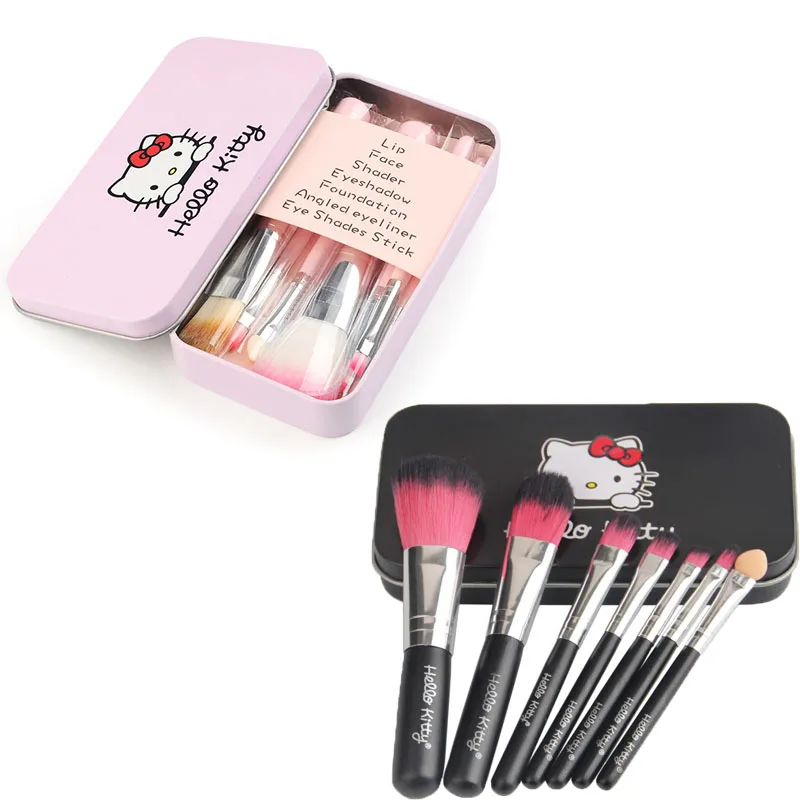 7 шт. набор кистей для макияжа Hello Kitty| |