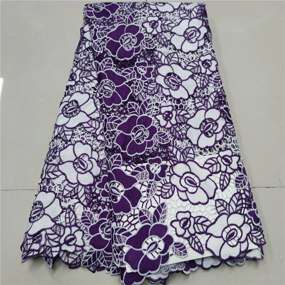 2021Latest High Quality African Nigerian Tulle Lace Fabric Embroidery Party Dress Sequins French Guipure Prom Wedding Cotton - купить по