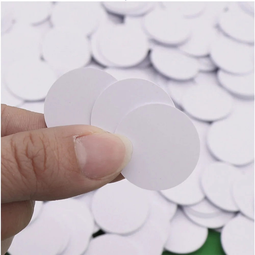

5PCS 10pcs NFC215 Coin TAG Key 13.56MHz 215 Universal Label RFID Token Patrol Ultralight Tags Labels Phone