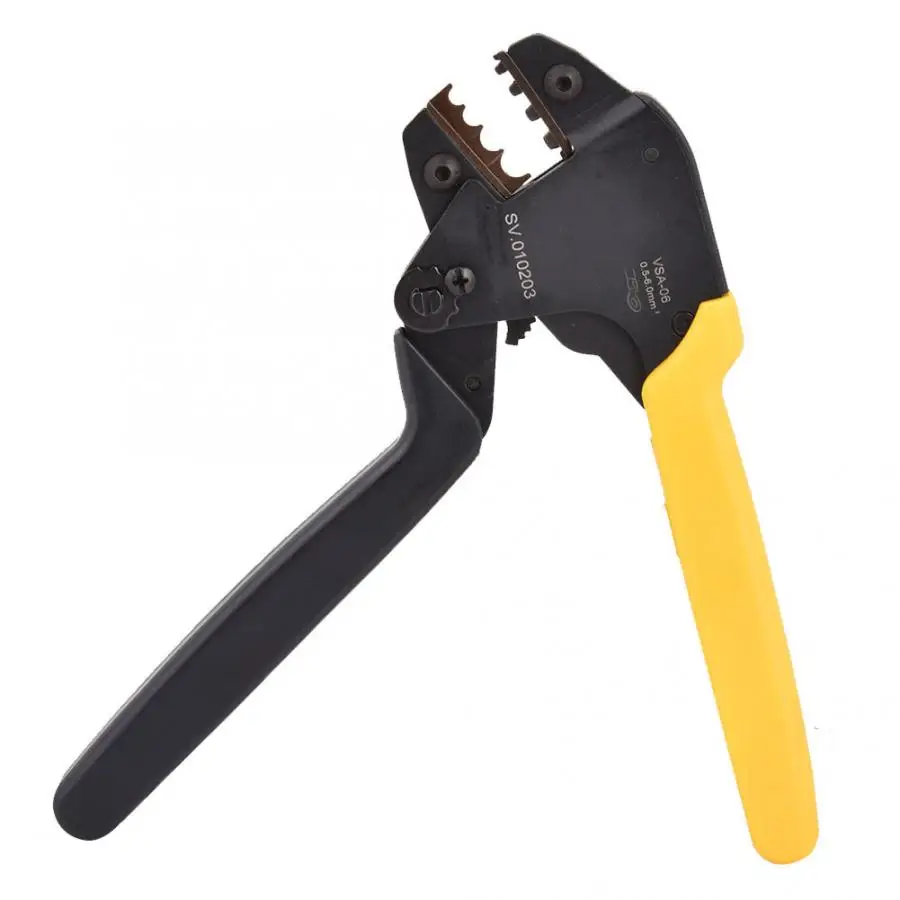 Щипцы для обжима клемм с храповым механизмом 0 5 6 кв. Мм 20 10AWG ручной инструмент