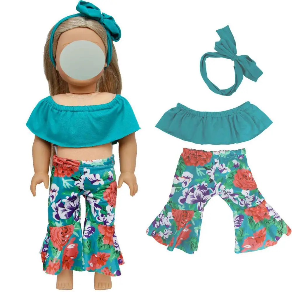 Модная повязка на голову с плоскими плечами и штанами 1 комплект аксессуары для