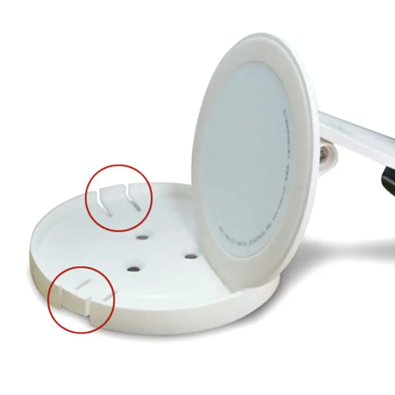 2 комплекта вращающийся на 360 градусов пластиковый настенный кронштейн для