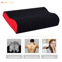 1pc 50x30cm memory foam pillow fiber slow rebound pillows massager orthopedic latex neck pillow cervical health care 5colors