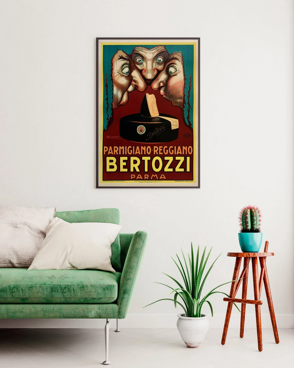 Bertozzi parma Италия сыр носы запах плакат холст печать домашняя настенная живопись