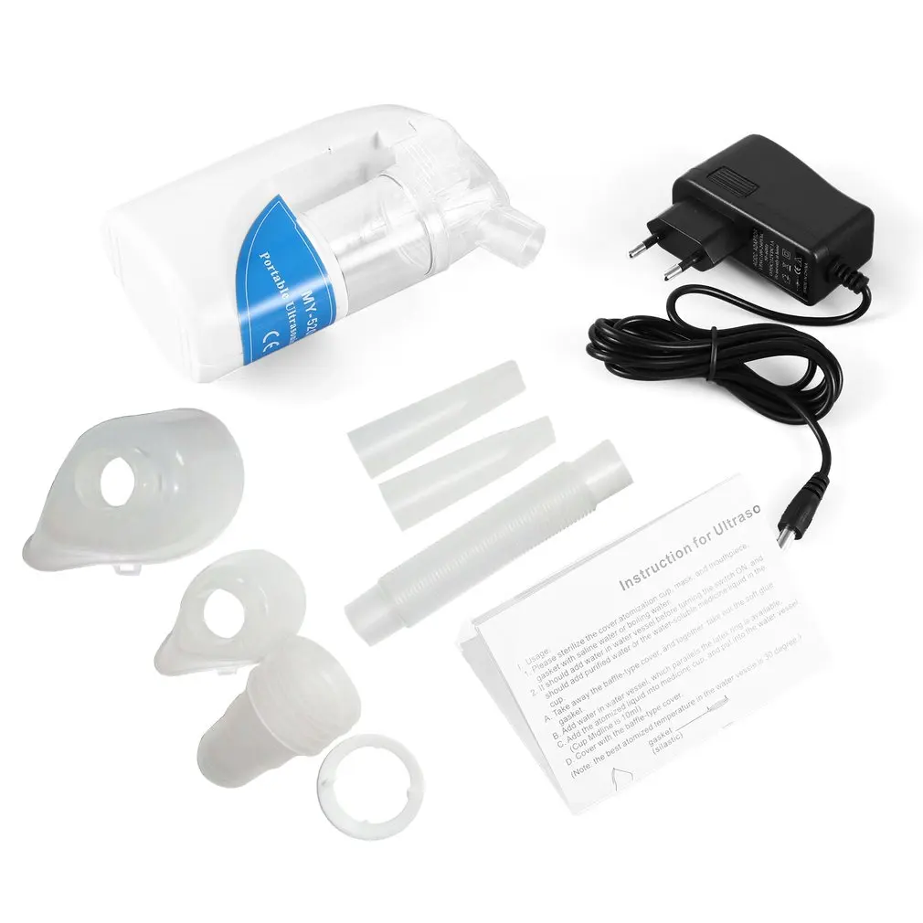 

Nebulizer Ultrasonic Atomizer Spray Aromatherapy Steamer Portable Mini Asthma Inhaler Nebulizer