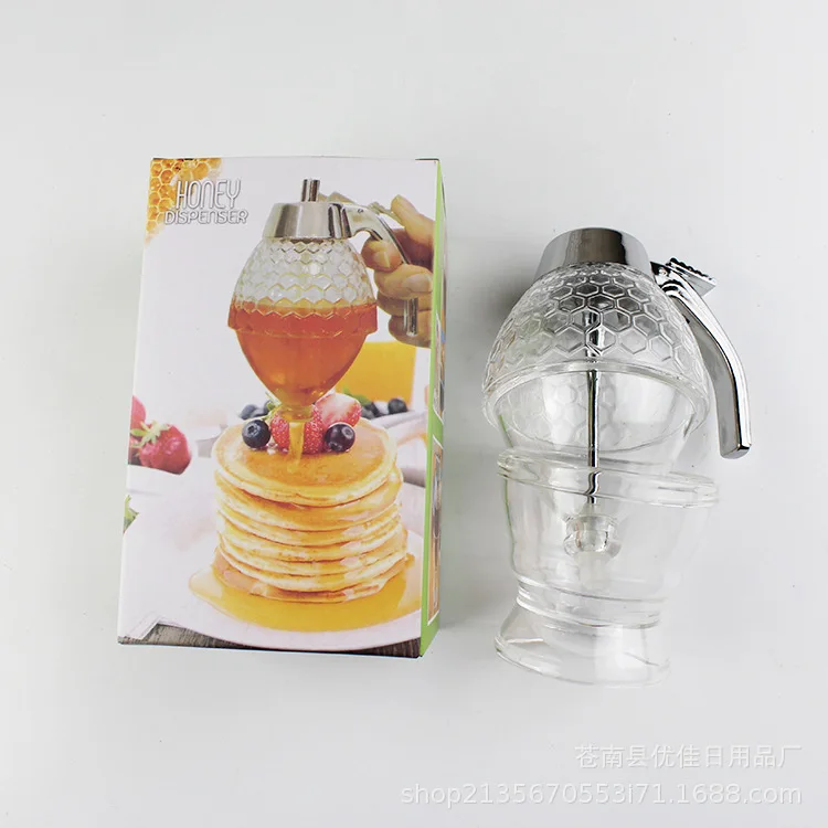 Дозатор меда контейнер чашка сок сироп чайник Кухня пчела подставка держатель