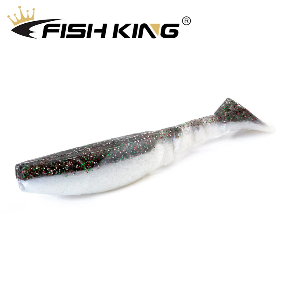 Рыболовные приманки FISH KING 80 мм 100 воблеры Карп мягкие для рыбалки силиконовые