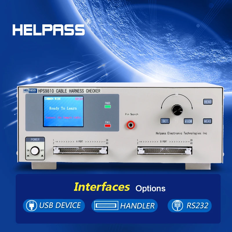 

HPS9810 Universal electrical wire testing instruments/wire harness tester