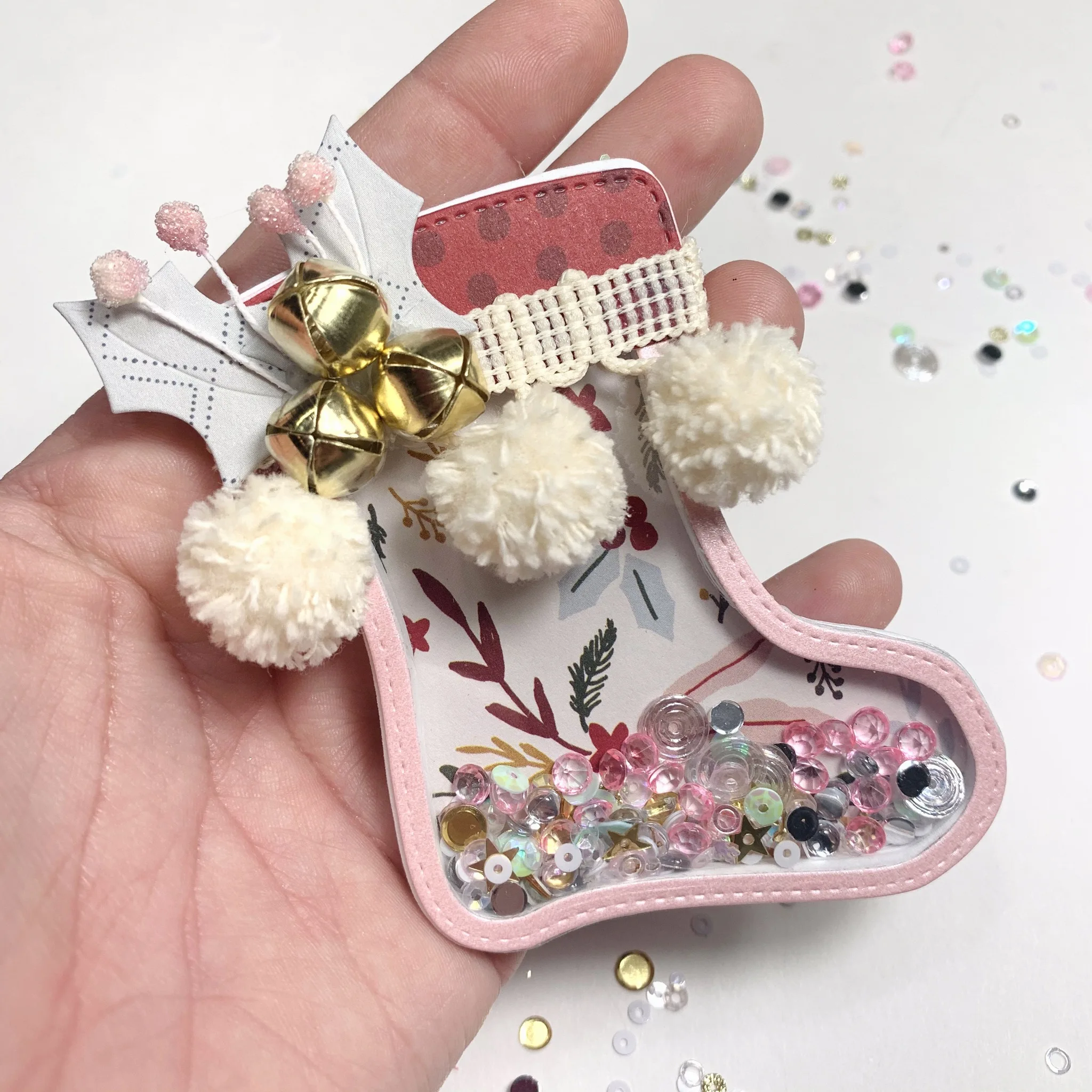 KSCRAFT подставка рождественские чулки металлические режущие штампы трафареты для