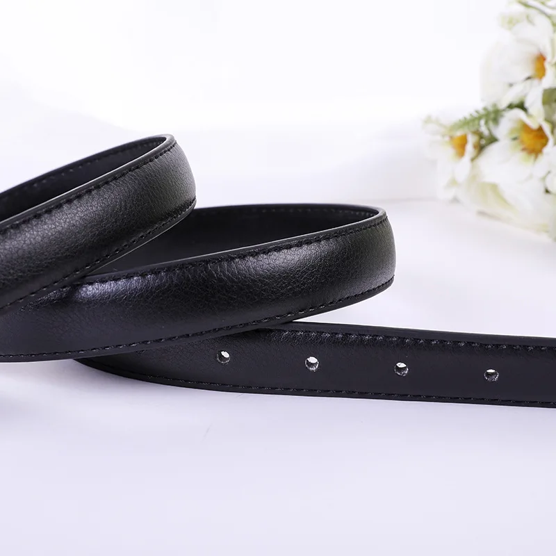

Women belt PU leather luxury brand casual thin Ladies belt silver pin buckle jeans pants black female 2020 fashion belt