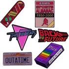 Брошь с эмалью, металлическая, из металлического сплава