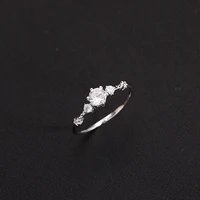 new 2021 minimalist thin rings for women wedding brilliant zircon high quality versatile female finger ring jewelry adjustable
