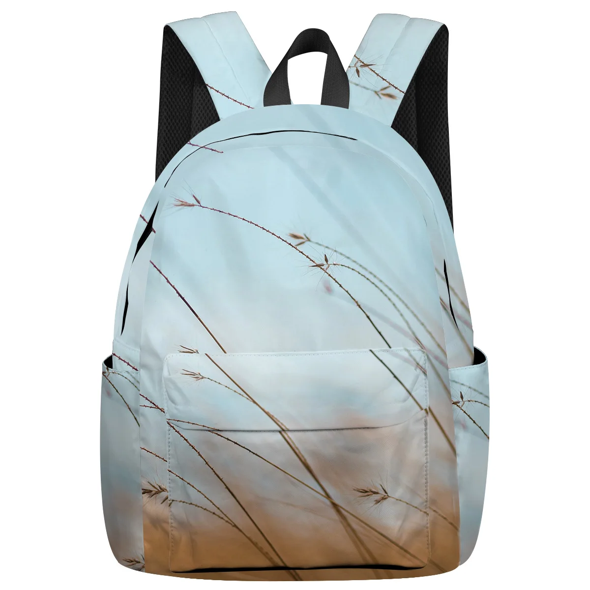 Дикая трава пейзаж синий рюкзак небо интерьер брелок держатель Роскошный Arcuate