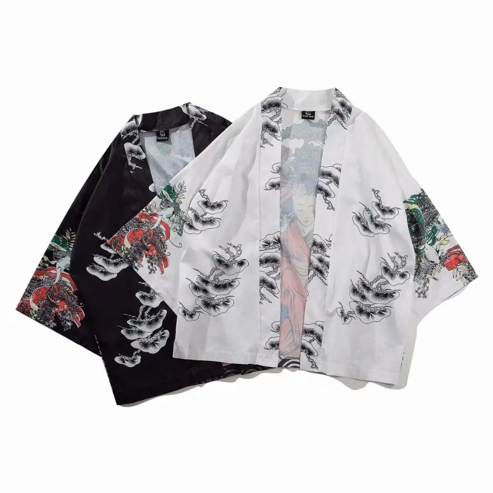 Haori yukata мужское японское кимоно кардиган мужской костюм самурая рубашка куртка