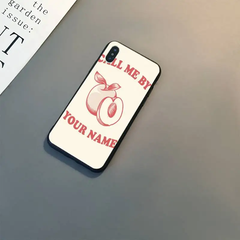 

YNDFCNB Call Me by Your Name Phone Case For iPhone 8 7 6 6S Plus 5 5S SE 2020 12pro max XR X XS MAX 11 case