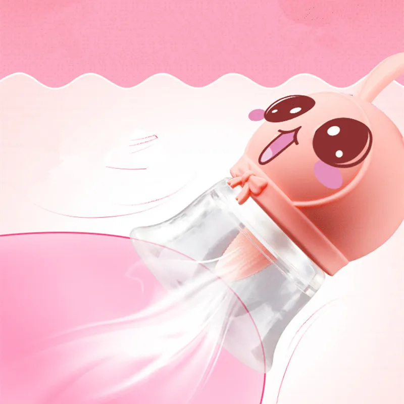 2 в 1 оральный секс вагинальный киска насос язык лизание вибратор соска присоска