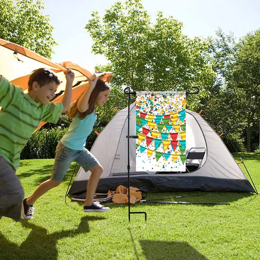 Лучшие продажи на День Благодарения сад Рамка Флаг Стенд Сад Флагшток баннер