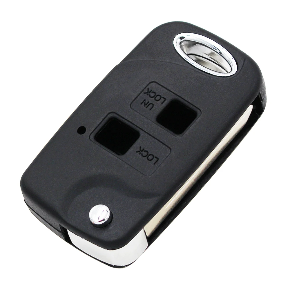 Откидной Чехол с 2 кнопками и дистанционным управлением для Toyota Yaris Carina Corolla Avensis