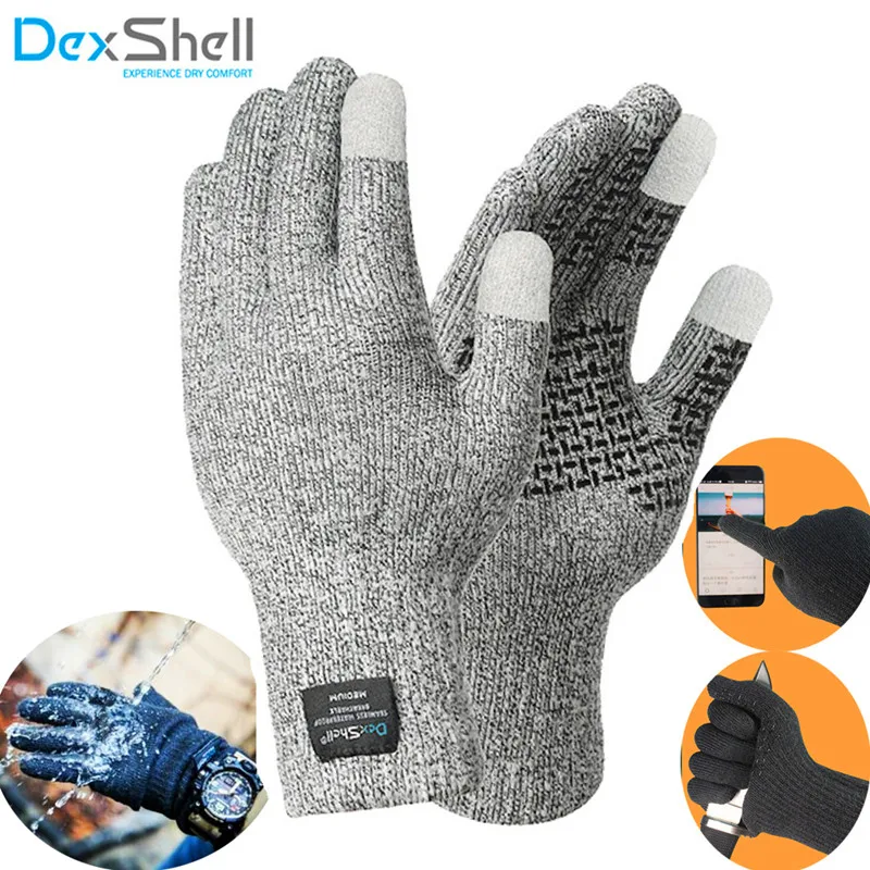

Dexshell Coolmax Waterproof Gloves Touch Screen Cut Proof Men Fishing Climbing Outdoor Sports Skiing Working Watertight Gloves