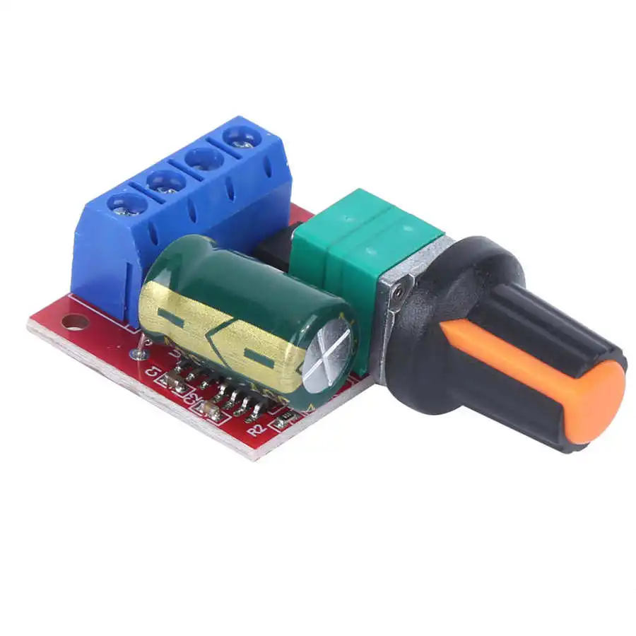 2 шт. регулятор скорости мини двигатель постоянного тока 4 5 28 в Регулируемый