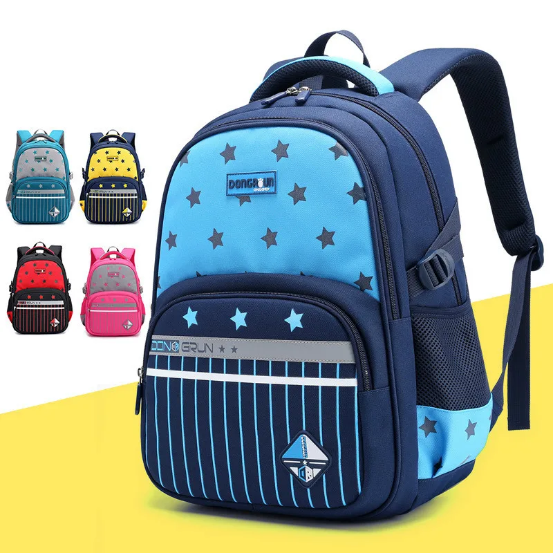 School Children Waterproof bags Boys Girls Primary Backpack Kids Orthopedic school backpcak schoolbags mochilas escolar infantil