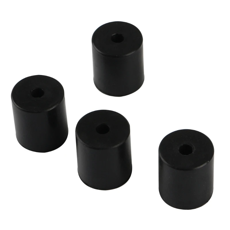 

4pcs 3D Printer High Temperature Black Silicone Solid Spacer Hot Bed Leveling Column For Cr-10/ Cr10s Ender-3 Pro