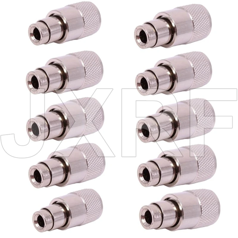 10PCS UHF PL259 Male Plug Screwed Coupling Connector RF Coaxial Crimp For RG8U LMR400 RG58 Dual purpose | Обустройство дома