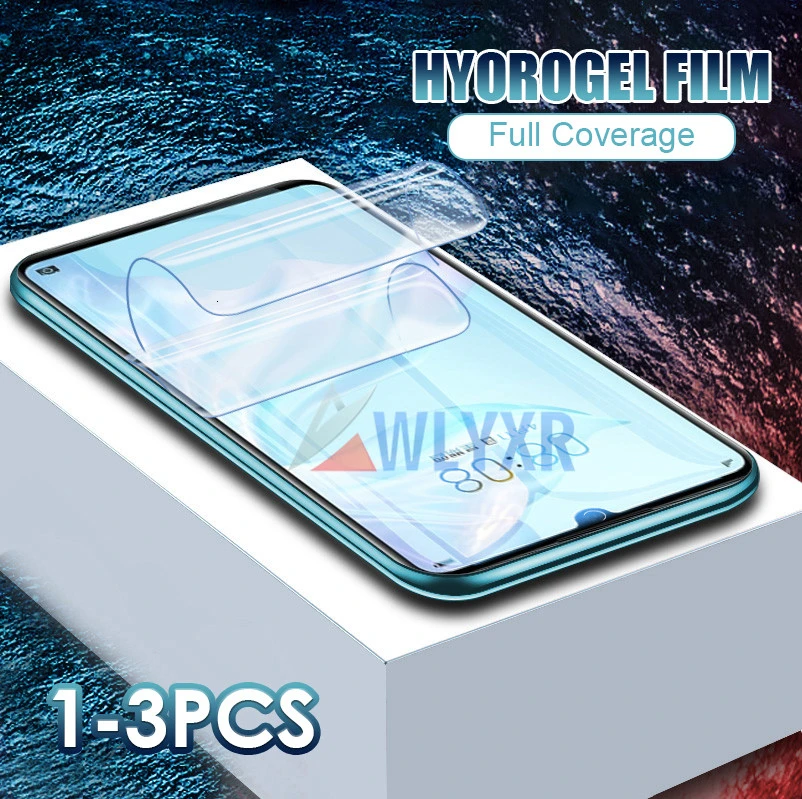 1 3 шт. Защитная пленка для экрана мягкая Гидрогелевая Huawei Mate 30 20 P20 P30 Pro Lite Honor 9X