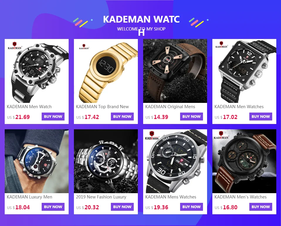 KADEMAN мужские часы спортивные квадратные светодиодный стробоскоп для автомобильной часы водонепроницаемые наружные военные мужские цифровые кожаные Наручные часы Relogio