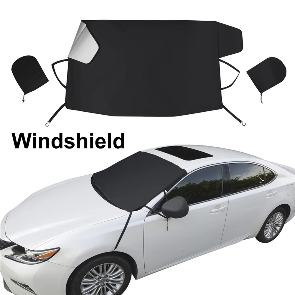 

Car Windshield Protect Snow Waterproof Cover Ice Frost Sunshade Protector Windshield Snow Cover Car Snow Cover