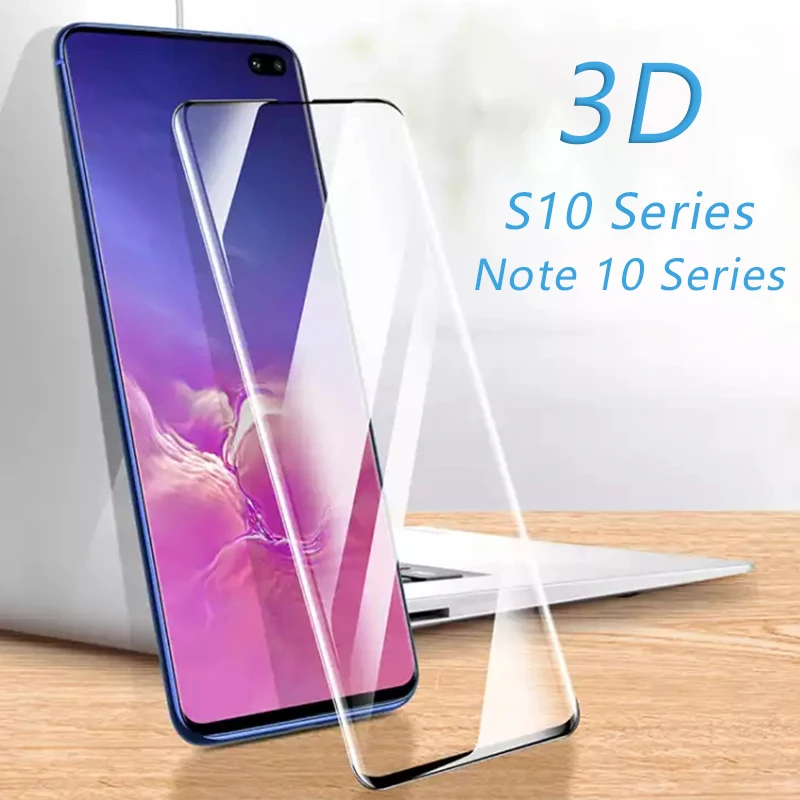 Защитное стекло для samsung note 10 plus закаленное galaxy s10 s10e защитная пленка экрана