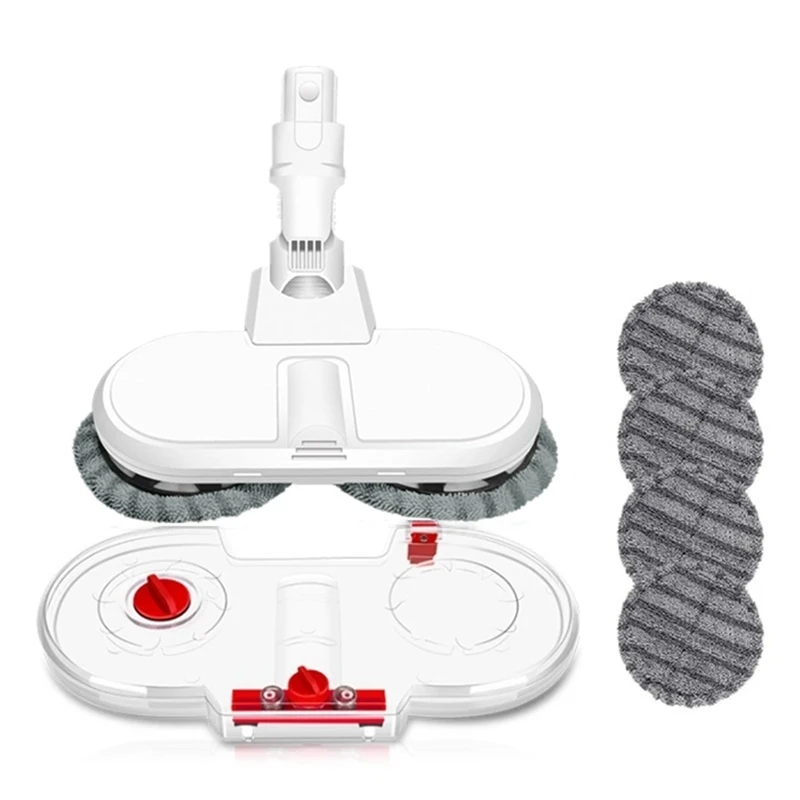 

Electric Wet Dry Mopping Head for Dreame V8 V9 V9B V10 V11 V12 Replaceable Parts with Water Tank Mop Pads