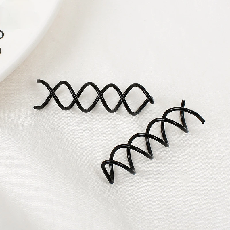 10 шт. волос инструменты Вязание спираль заколка для аксессуары вращающийся зажим