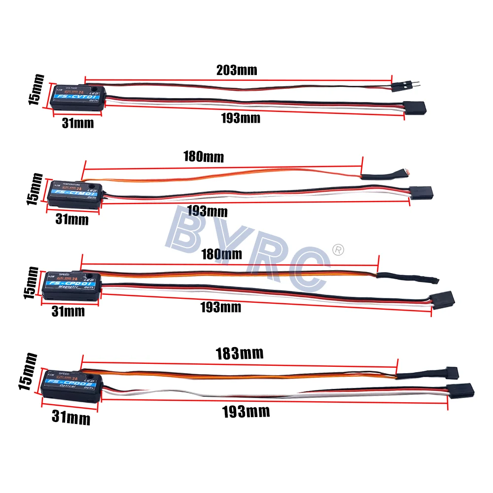 FlySky FS-CPD01 FS-CPD02 FS-CTM01 FS-CVT01 сенсорный телеметрический модуль для FS i6 i10 iT4S iA6B iA4B iA10B RX