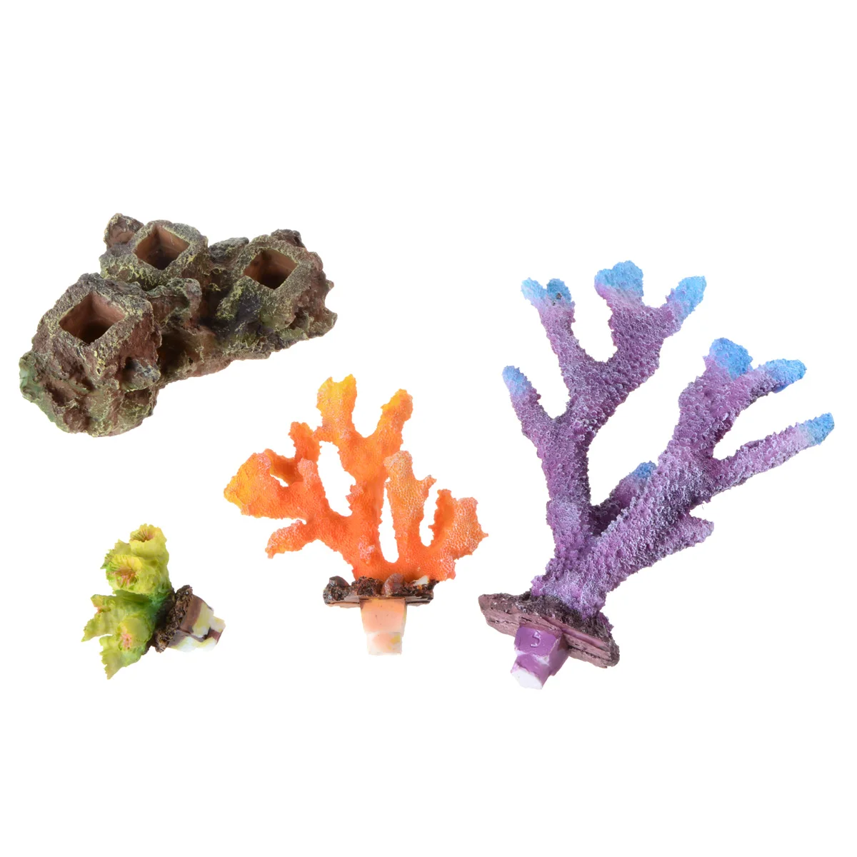 Украшение для аквариума Saim орнамент из полирезины коралловый риф искусственное