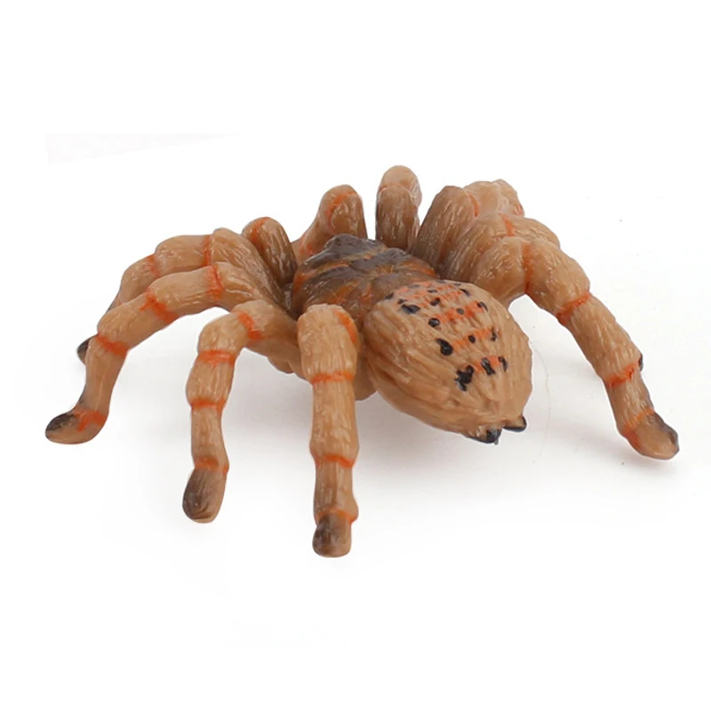 

6 Pieces Realistic Spider Fake Spider Toys Scary Simulation Animal Model for Pranks and Halloween Decoration