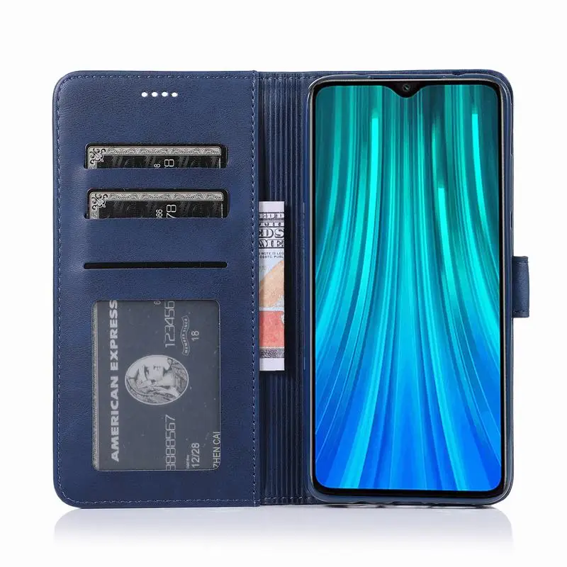 Чехол для Xiaomi Redmi Note 8 Pro, роскошный Винтажный чехол с магнитной застежкой и подставкой, кожаный чехол для телефона s для Xiomi Redmi Note 8 Pro