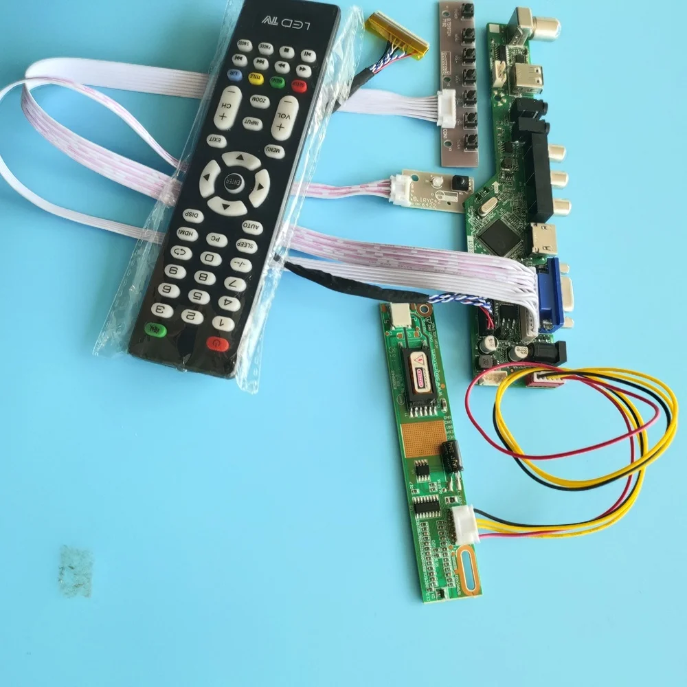 

for LP154WE2-TLA8 Digital Signal 30pin USB Module Driver Board Controller VGA AV TV New 1 lamps 15.4" 1680X1050