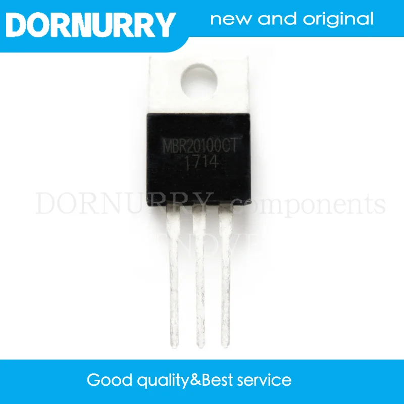 

10pcs MBR20100CT TO-220 MBR20100 TO220 20100CT Transistor DORNURRY