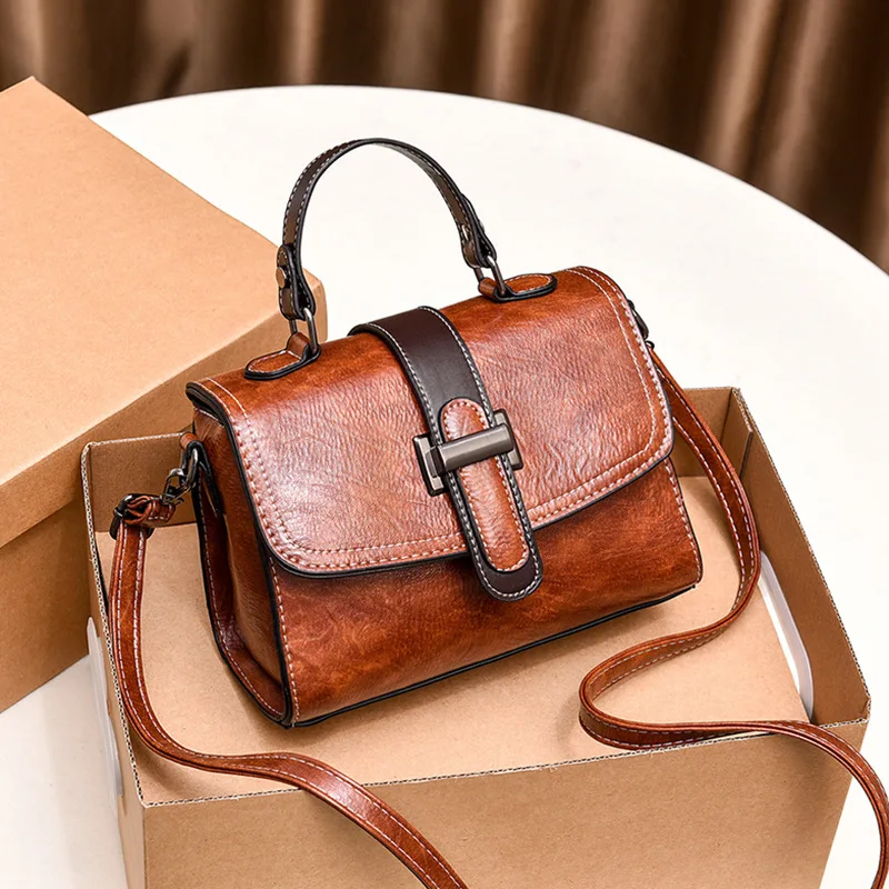 

2021 новые роскошные сумки через плечо для женщин с заклепками, женская сумка на плечо, Сумки из искусственной кожи, сумки через плечо для женщ...