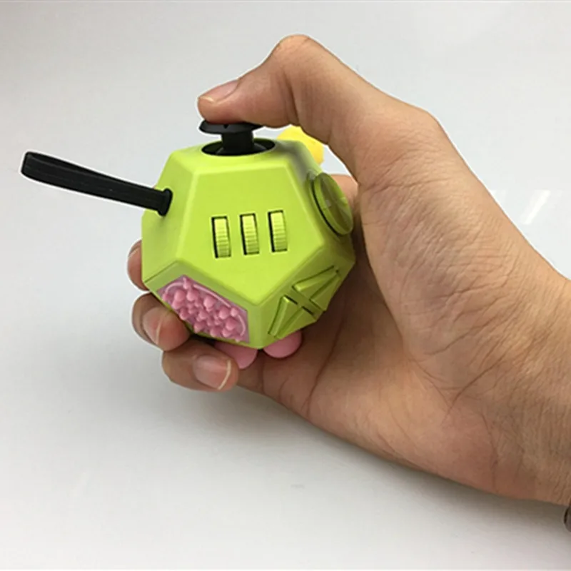 Цветные деревянные кубики для снятия стресса кубик для декомпрессии игрушка кубик антистрессовое кольцо игрушка для снятия стресса креати... от AliExpress WW