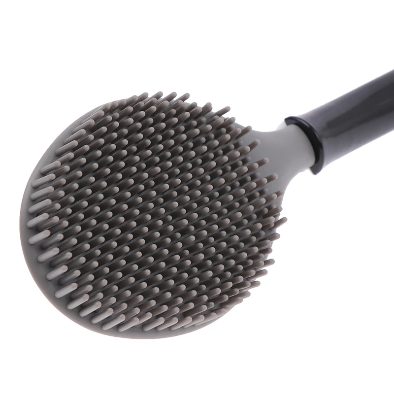 

TPR Silicone Brush Head Toilet Brush Wash Toilet Brush Household Wall-mounted