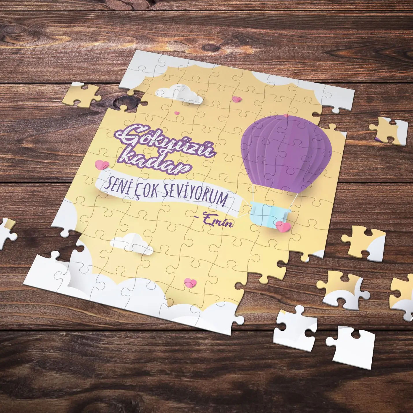 

Personalized Romantic Design Puzzle -P19